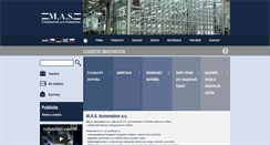 Desktop Screenshot of mas-as.cz